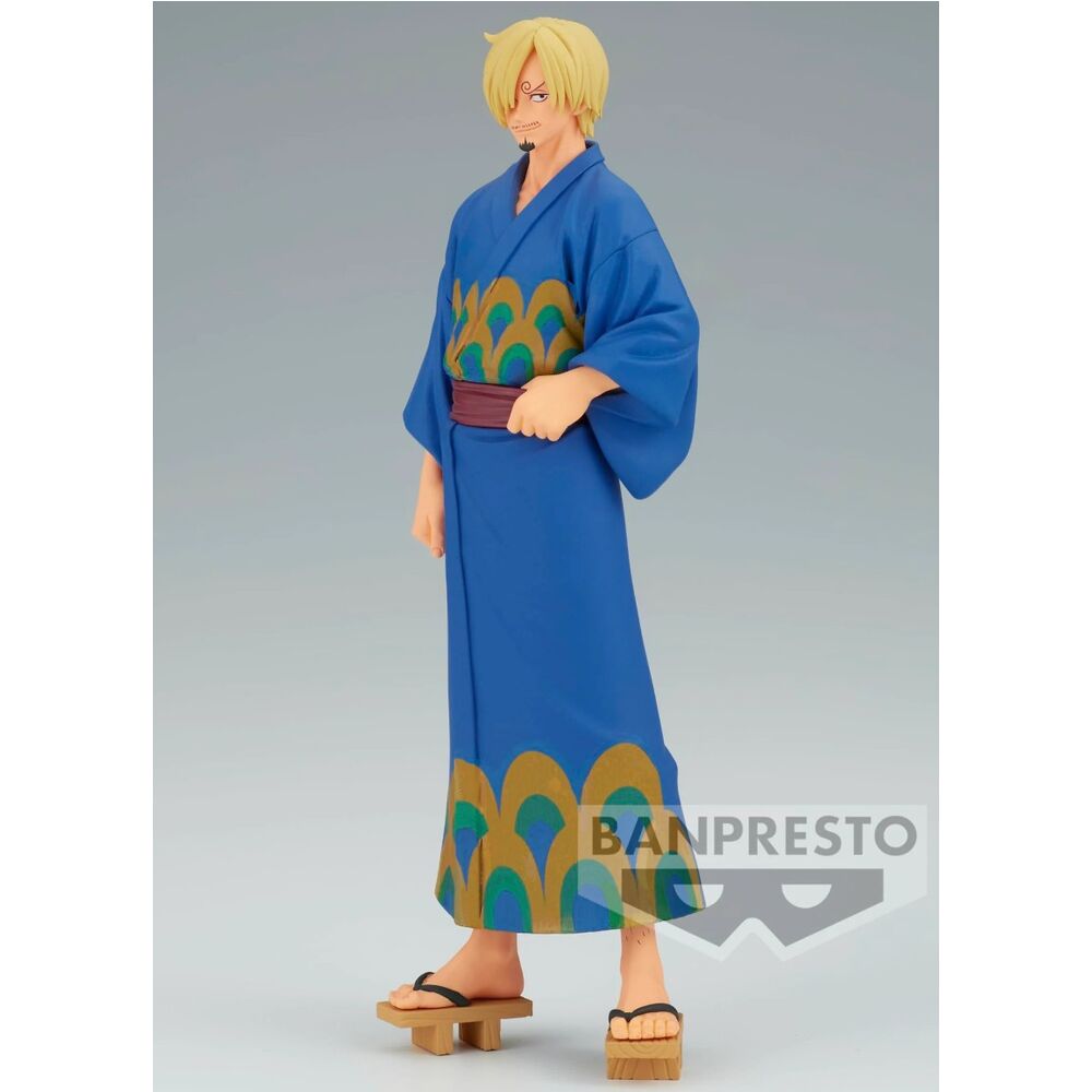 One Piece - Sanji - Serie Grandline DXF figura Yukata Ver. (Banpresto)