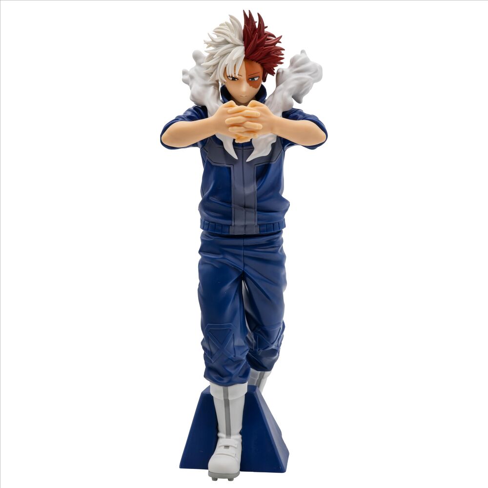 My Hero Academia - Shoto Todoroki - The Amazing Heroes DX Figur (Banpresto) (OVP Mangel)