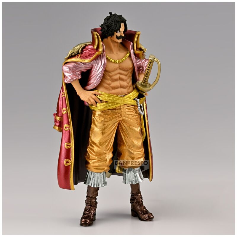 One Piece - Gol D. Roger - Dossier de bataille figurine (Banpresto)