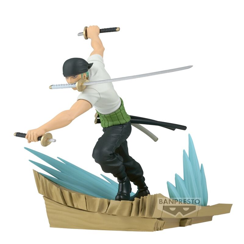 One Piece - Roronoa Zoro - Senkozekkei figura (Banpresto)