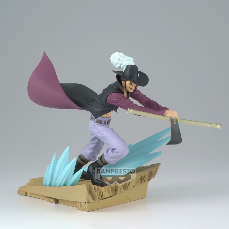 One Piece - Dracule Mihawk - Senkozekkei figura (Banpresto)