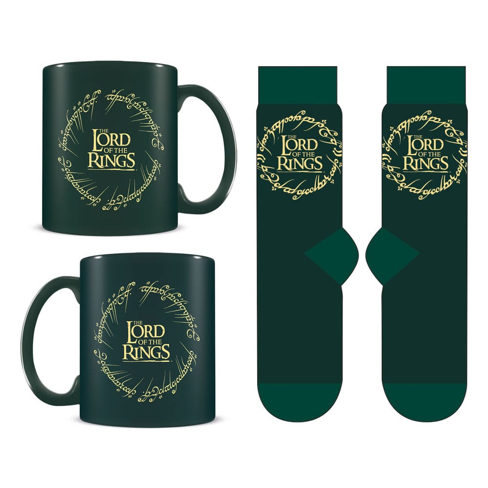 The Lord of the Rings cup and sock set (Pyramid International)