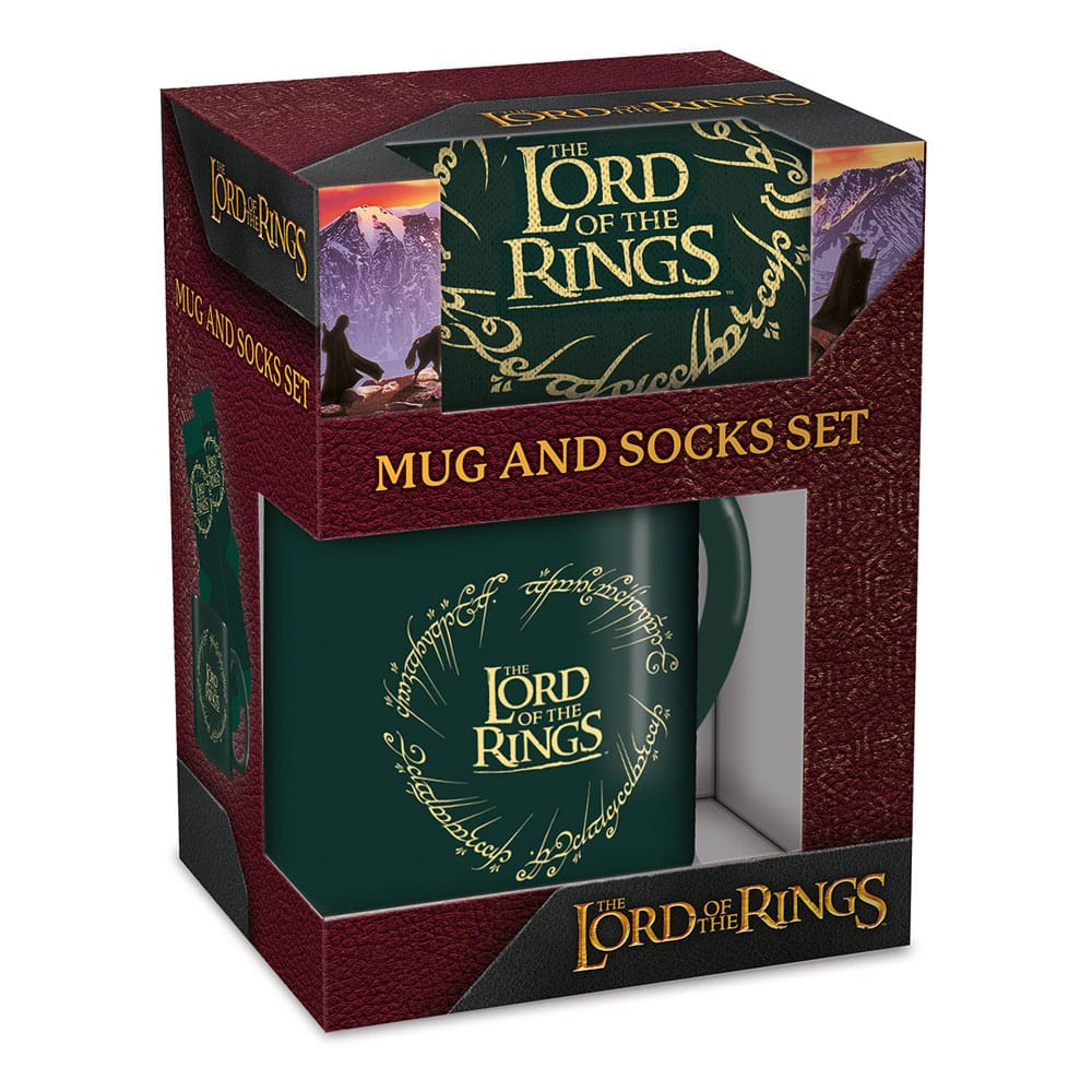 The Lord of the Rings cup and sock set (Pyramid International)