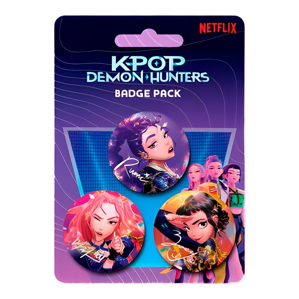 KPop Demon Hunters - Ansteck-Buttons 3er-Pack (Pyramid International)