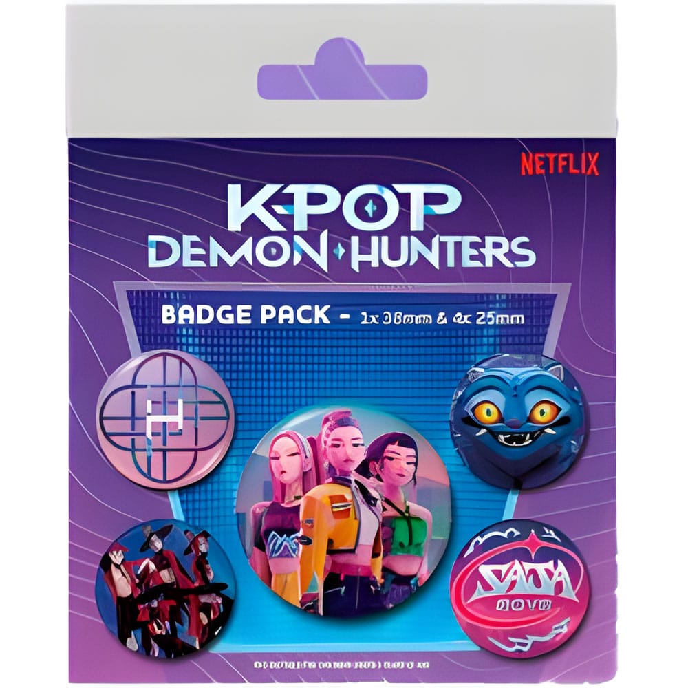 KPop Demon Hunters - Ansteck-Buttons 5er-Pack (Pyramid International)