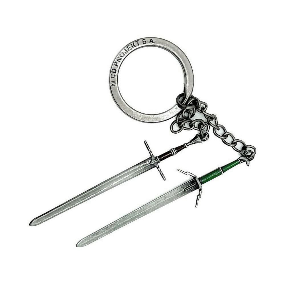 The Witcher III: Wild Hunt - Schlüsselanhänger - Geralt Two Swords (Good Loot)