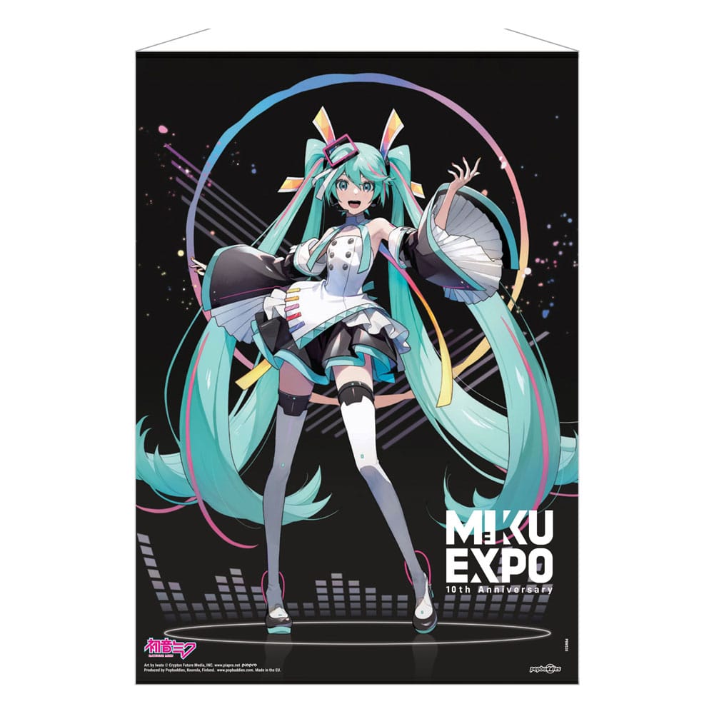 Hatsune Miku - Wandrolle - Miku Expo 10th Anniversary Limited Edition by Iwato (Pop Buddies)