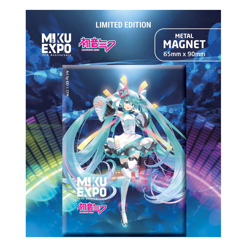 Hatsune Miku - Magnet - Miku Expo 10th Anniversary Art by Kei Limited Edition (Pop Buddies)