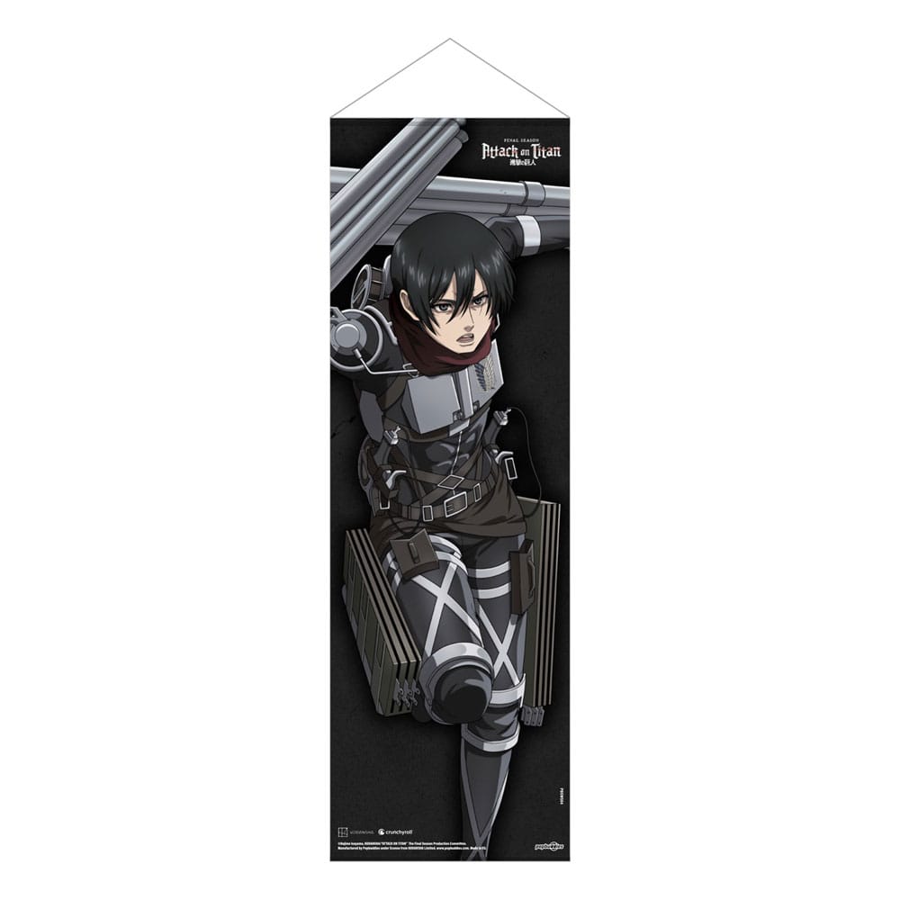 Attaque sur Titan - Rouleau mural - Mikasa Ackerman (Pop Buddies)