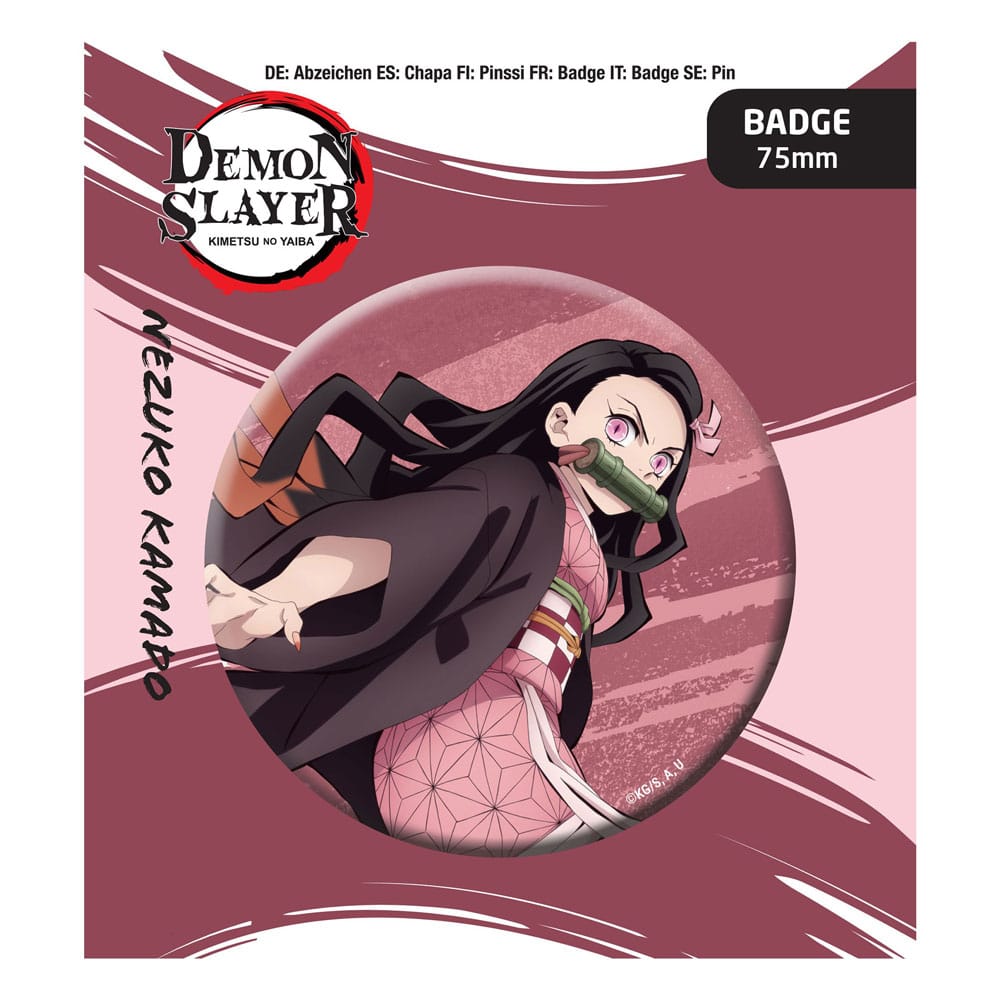 Demon Slayer - Ansteck-Button - Nezuko Kamado (Pop Buddies)