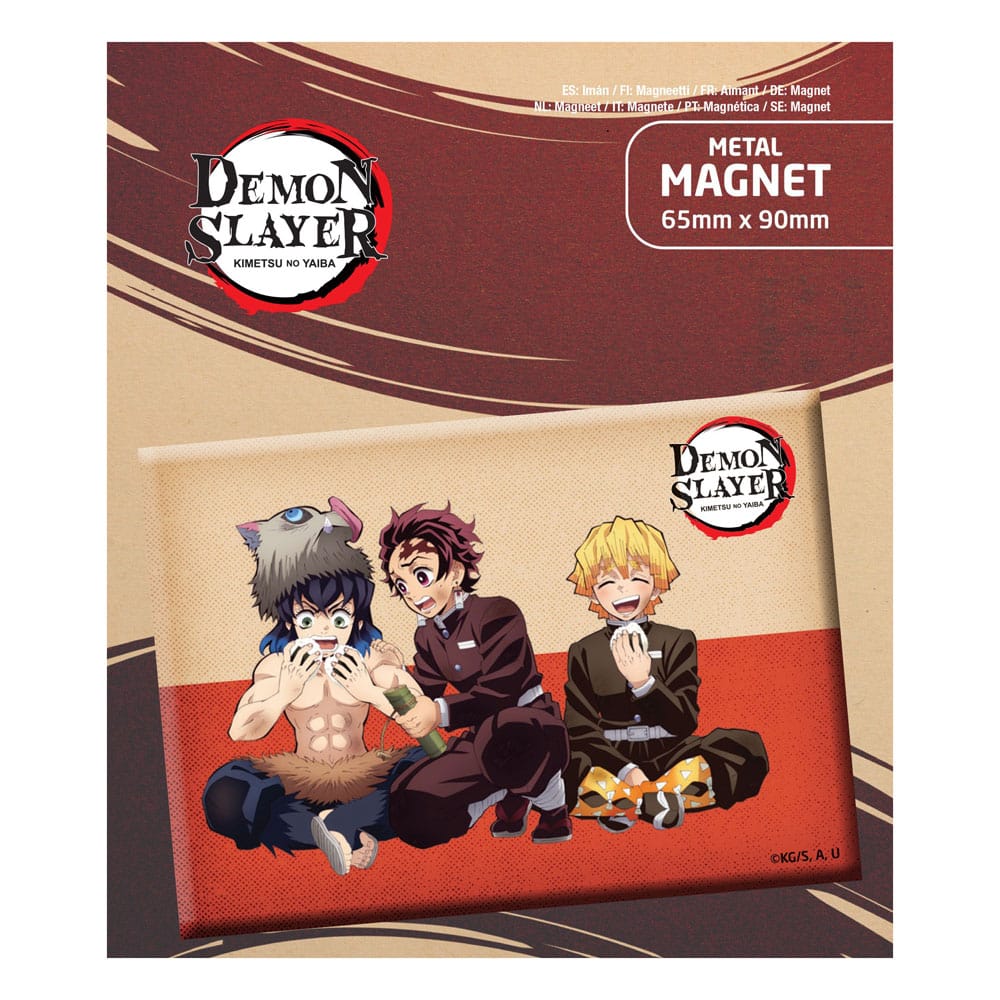 Demon Slayer - Magnet - Tanjiro, Zenitsu & Inosuke (Pop Buddies)