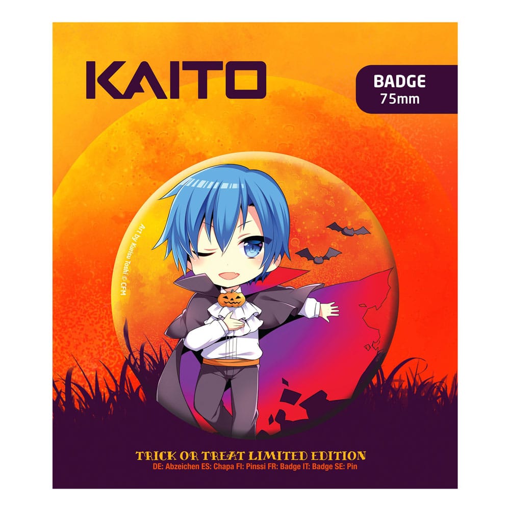 Kaito - Badge - Halloween Limited Edition (Pop Buddies)