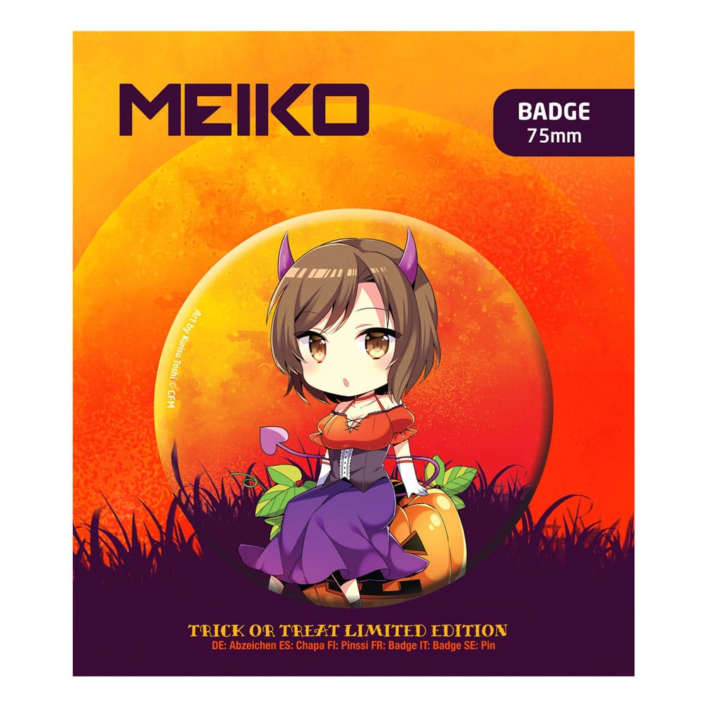 Meiko - Badge à épingler - Halloween édition limitée (Pop Buddies)