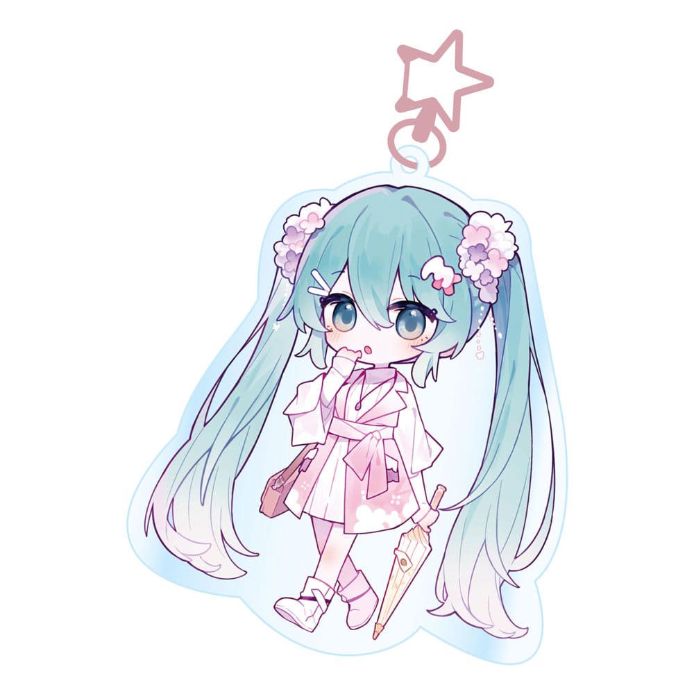 Hatsune Miku - Kawaii Summer Time - Acrylic keychain (pop buddies)