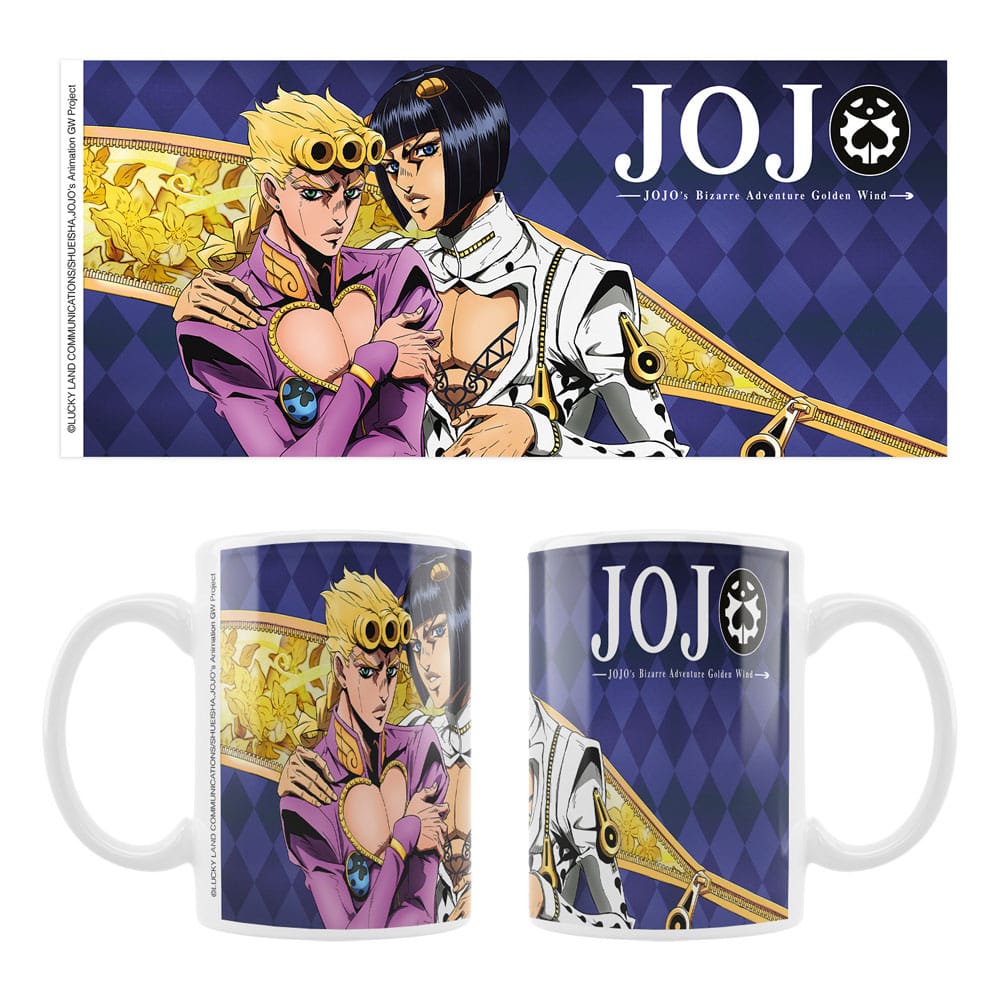 JoJo's Bizarre Adventure Part 5: Golden Wind - Tasse - Giorno & Bruno (Sakami)