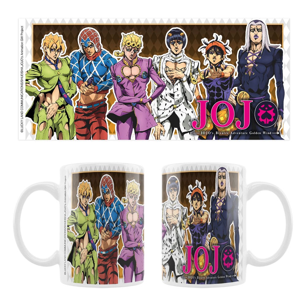 JoJo's Bizarre Adventure Part 5: Golden Wind - Tasse - Main Characters (Sakami)