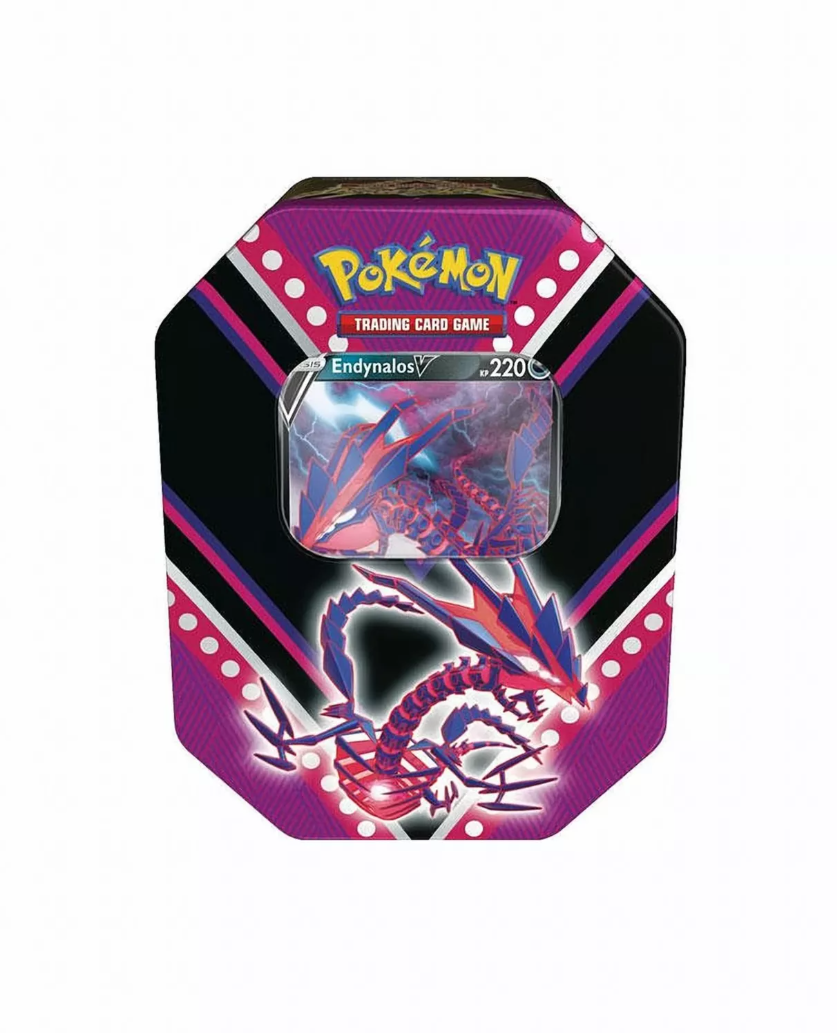 Pokemon Pikachu V Tin Box & Endynalos V Tin Box as Bundle (German)