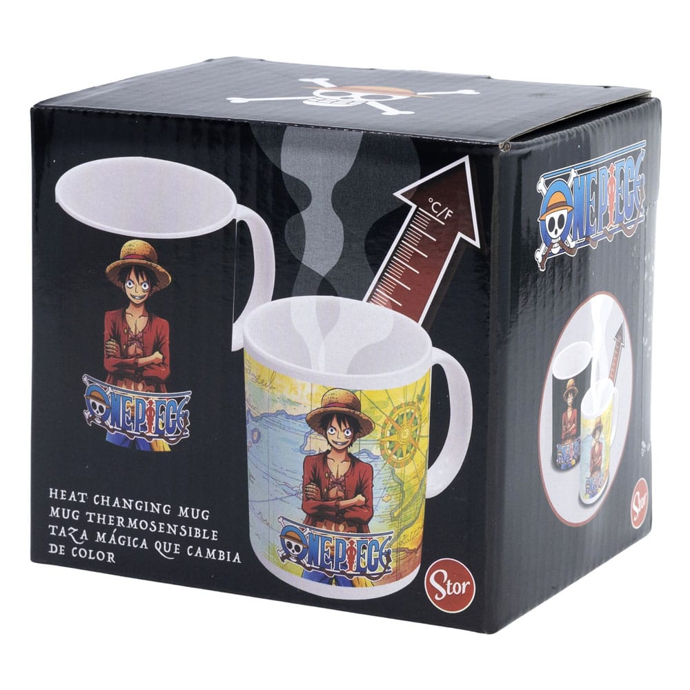 One Piece cup with thermal effect - Luffy (store)