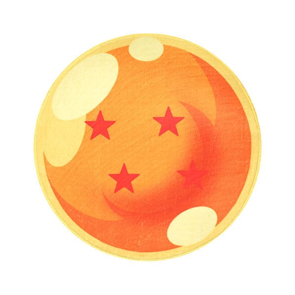 Dragon Ball - Indoor-Teppich - 4 Stars Ball (SD Toys)