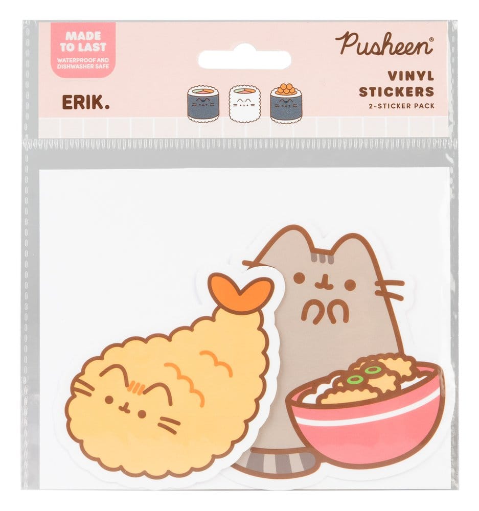 Pusheen - Vinyl-Sticker - Sushi Roll Vol. 2 2er Set (Grupo Erik)