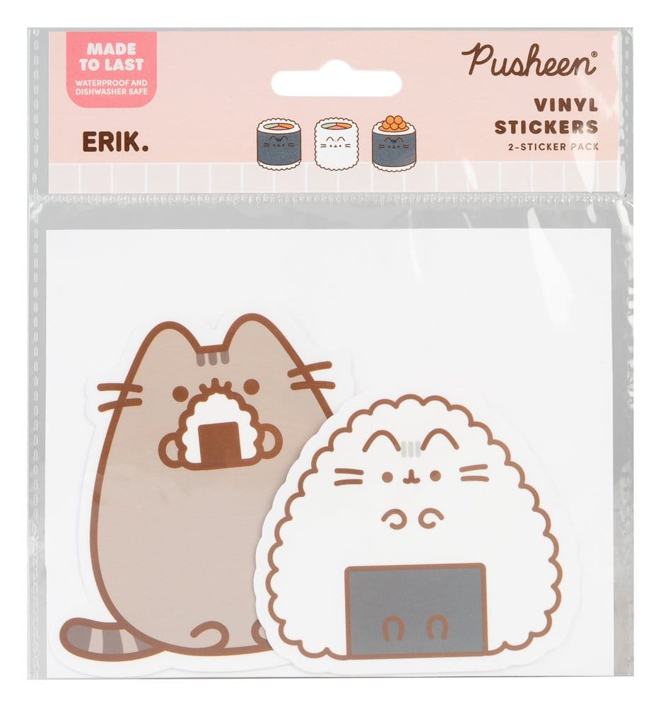 Pusheen - Vinyl-Sticker - Sushi Roll Vol. 3 2er Set (Grupo Erik)