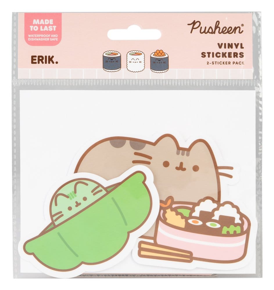 Pusheen - Vinyl-Sticker - Sushi Roll Vol. 4 2er Set (Grupo Erik)