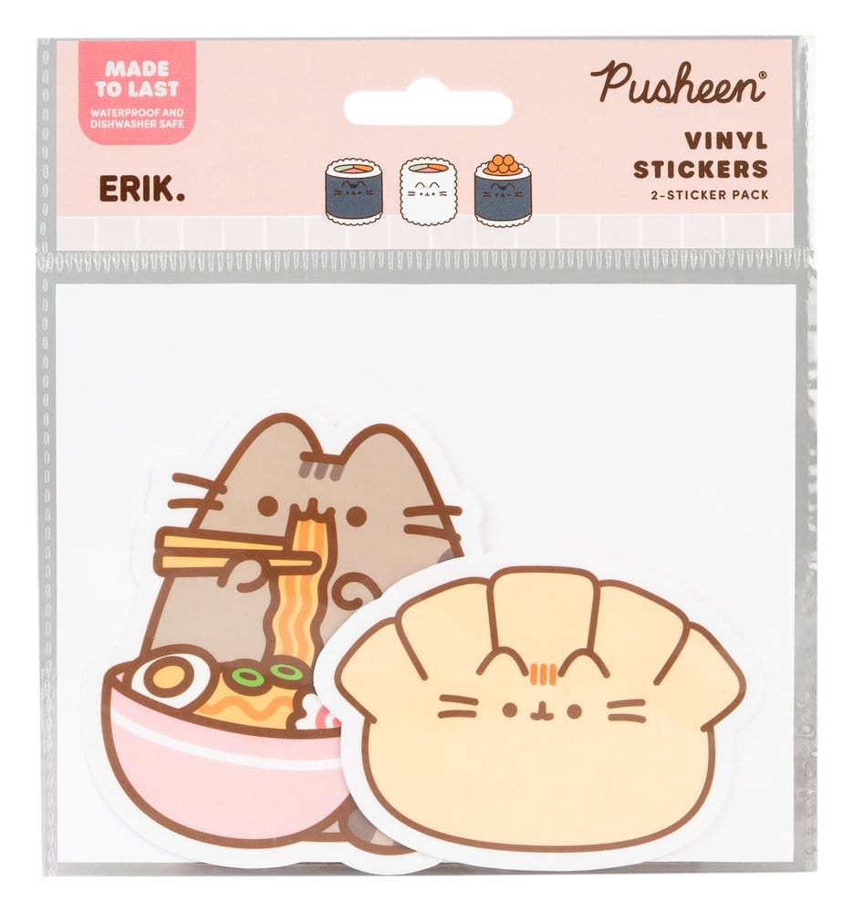 Pusheen - Vinyl-Sticker - Sushi Roll Vol. 6 2er Set (Grupo Erik)