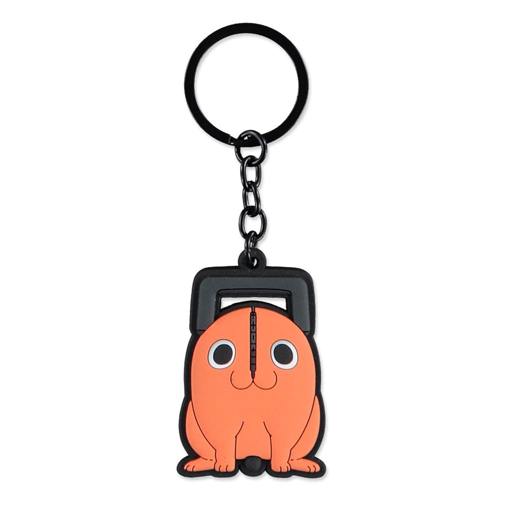 Chainsaw Man - Pochita - Rubber Sleutelhanger (Gedifuseerd)