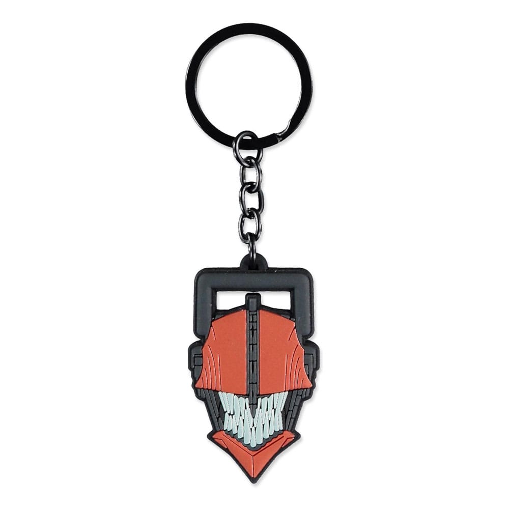 Chainsaw Man - Kettingzaag Man - Rubber Sleutelhanger (Gedifuseerd)