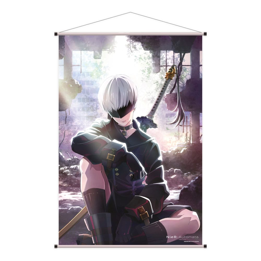 Nier: automata ver. 1.1a - wall roller - 9S (Sakami)