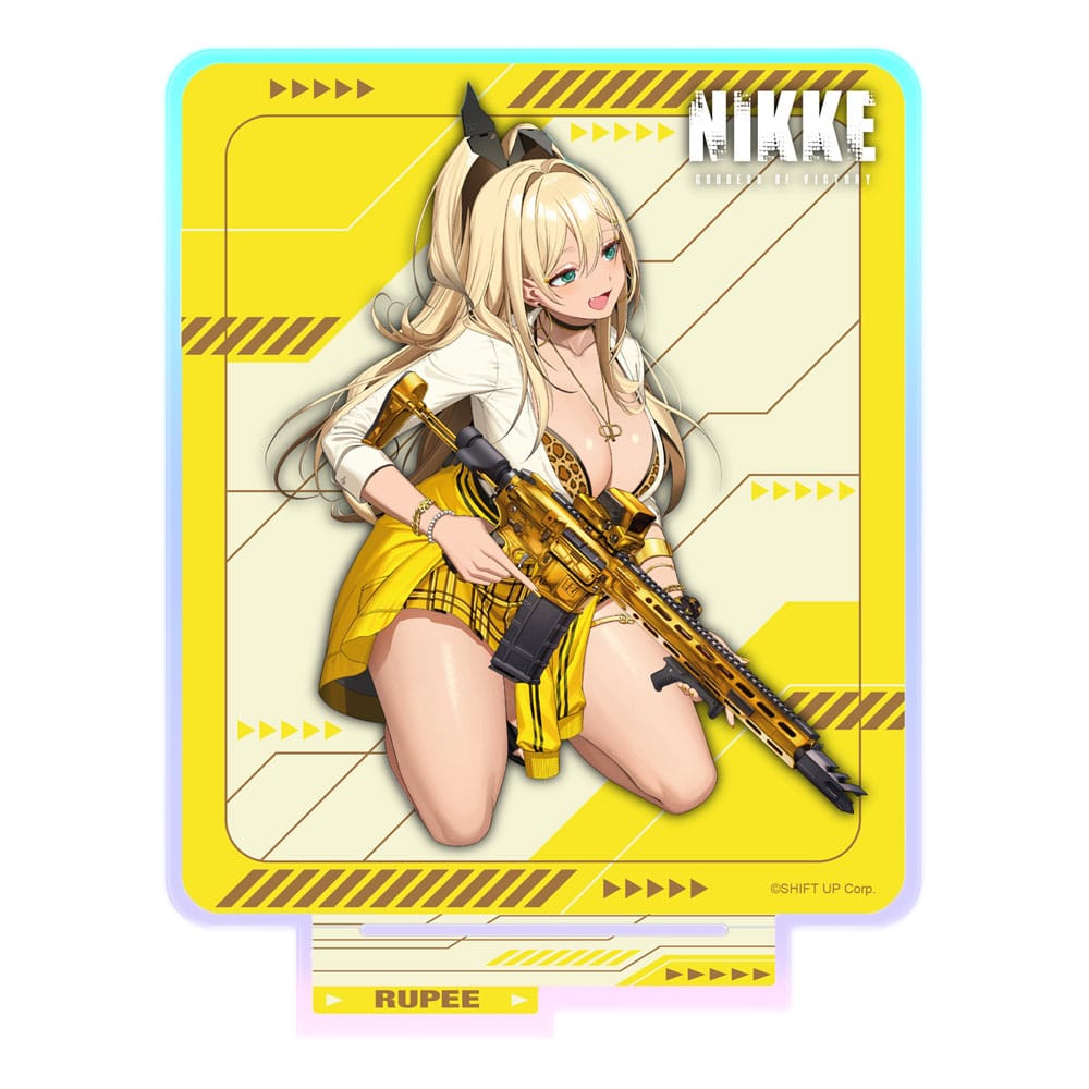 Goddess of Victory: Nikke - Rupee - Hologrographic Crouching Series acrylic stand (Sakami)