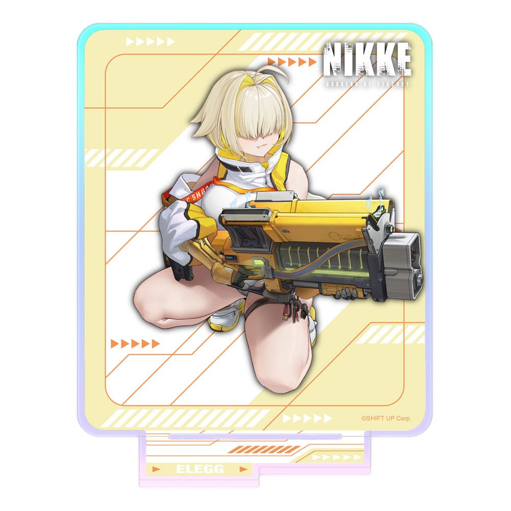 Goddess of Victory: Nikke - Elegg - Holographic Crouching Series Acryl-Stand (Sakami)