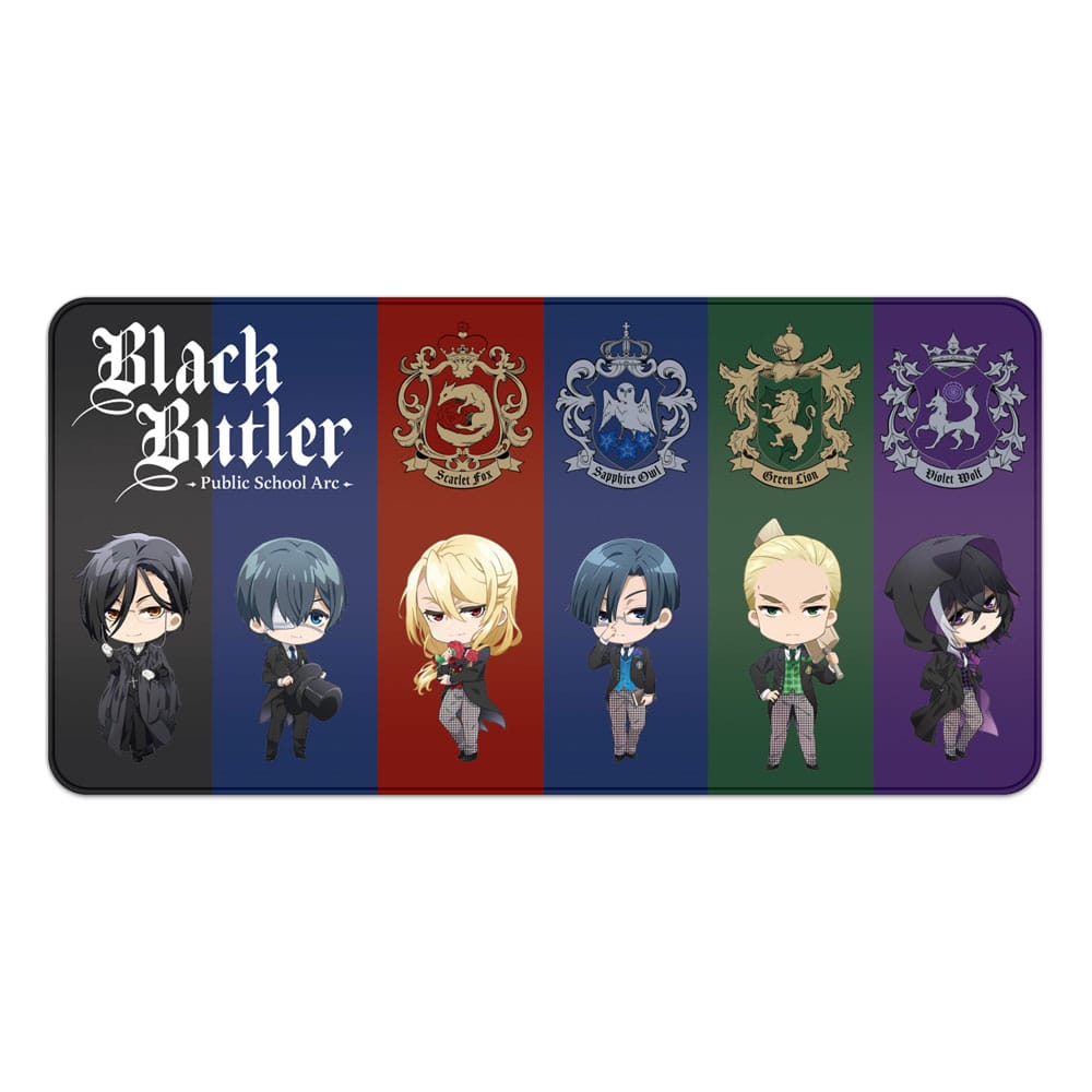 Black Butler - XXL Mousepad - Chibi & Emblem (Sakami)