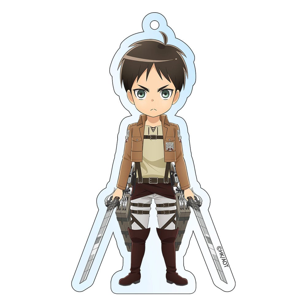 Attack on Titan - Eren - Holographic Acryl Schlüsselanhänger (Sakami)