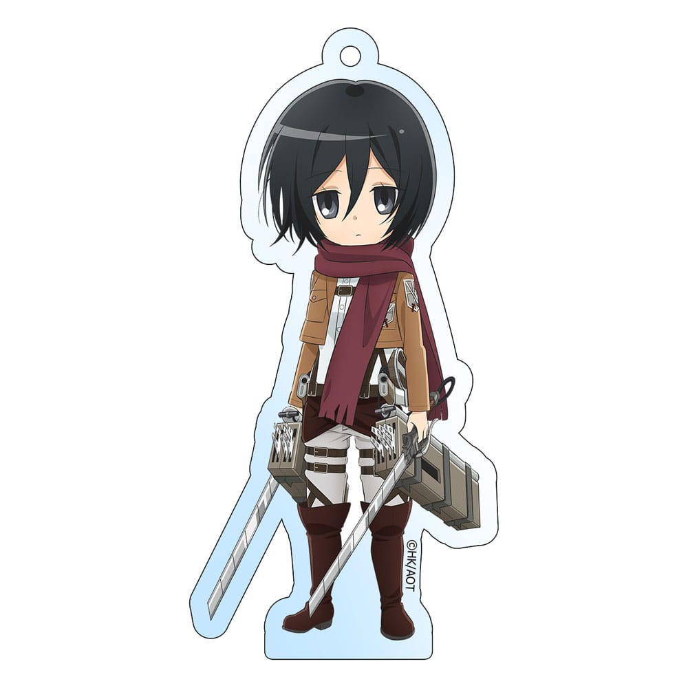 Attack on Titan - Mikasa - Holographic Acryl Schlüsselanhänger (Sakami)