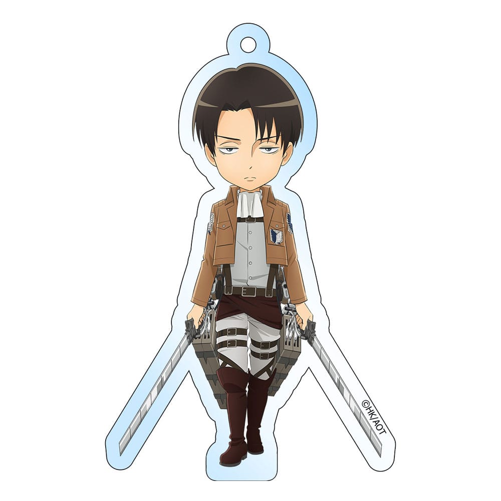 Attack on Titan - Levi - Holographic Acryl Schlüsselanhänger (Sakami)