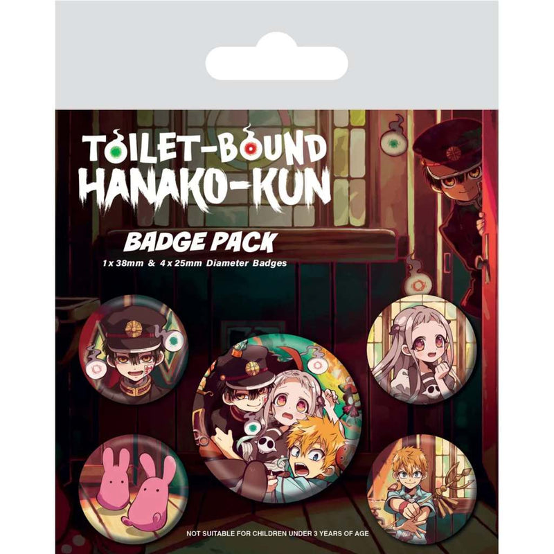 Toilet Bound Hanako-Kun - Badge Pack / Buttons (Pyramid International)
