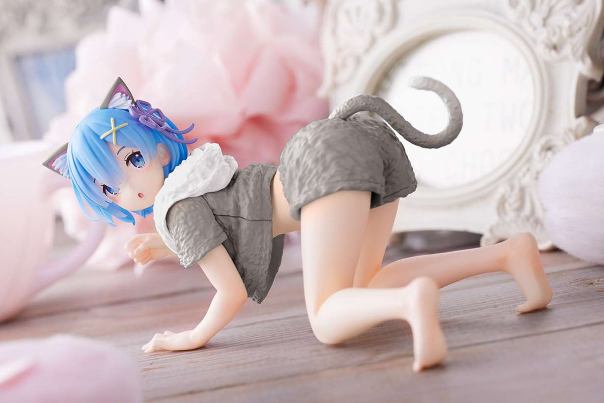 Re:Zero - Rem - Cat Roomwear Renewal Edition Figur (Taito)