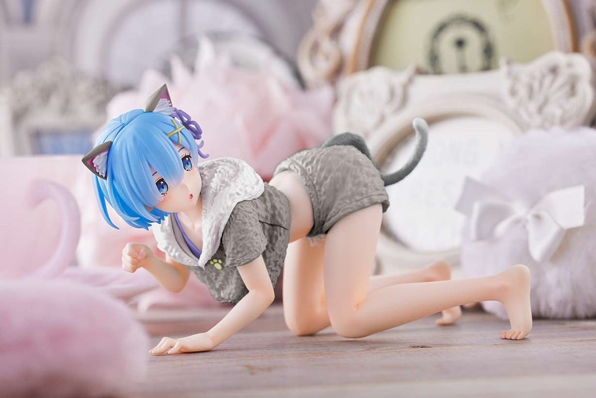 Re: Zero - rem - Cat Roomwear Renewal Edition Figure (Taito)