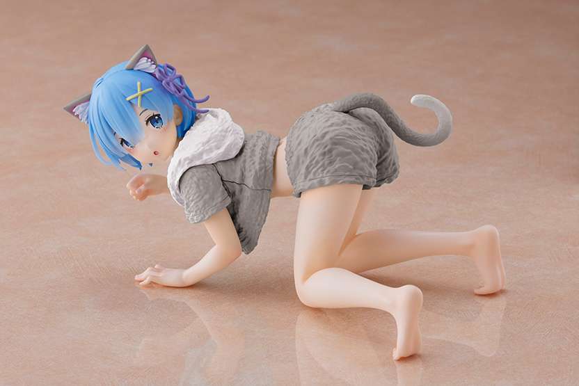 Re: Zero - rem - Cat Roomwear Renewal Edition Figure (Taito)