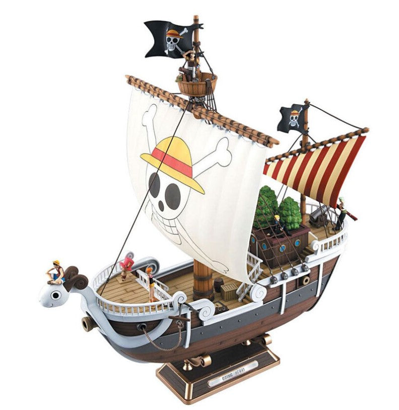 One Piece - Going Merry - Model Kit Groß (Bandai) (OVP Mangel)