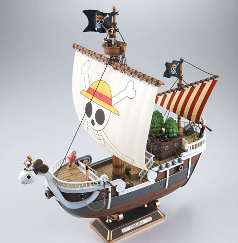 One Piece - Going Merry - Model Kit Groß (Bandai) (OVP Mangel)