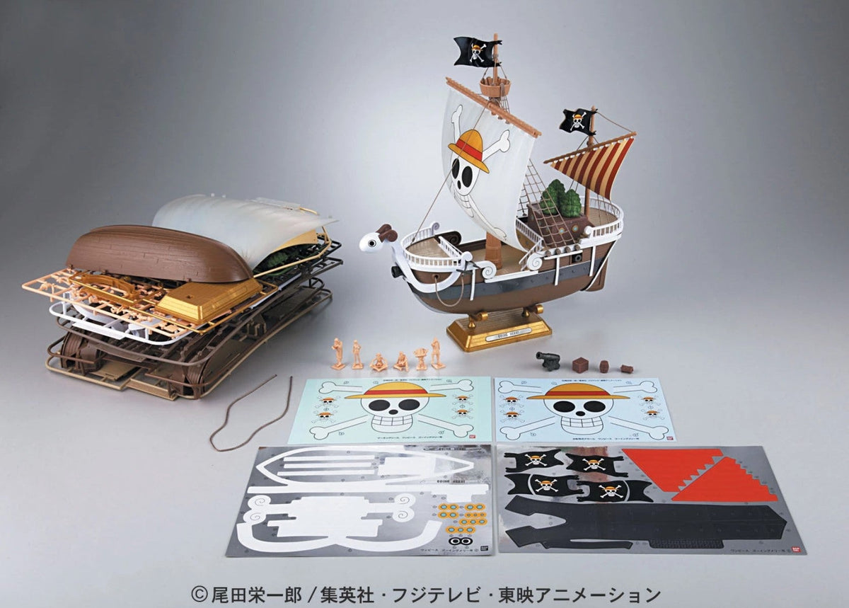 One Piece - Going Merry - Model Kit Groß (Bandai) (OVP Mangel)