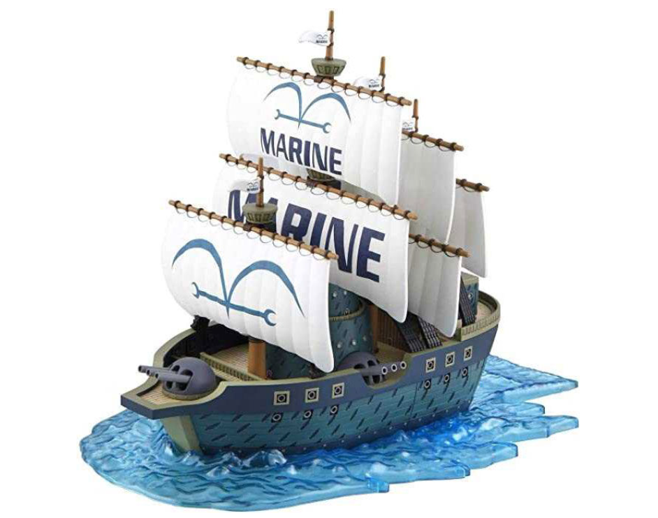 One Piece - Marine Warship - Grand Ship Collection Model Kit (Bandai)
