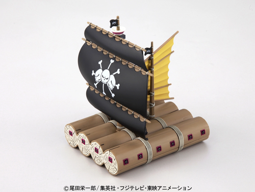 One Piece - Blackbeards Schiff - Grand Ship Collection Model Kit (Bandai)