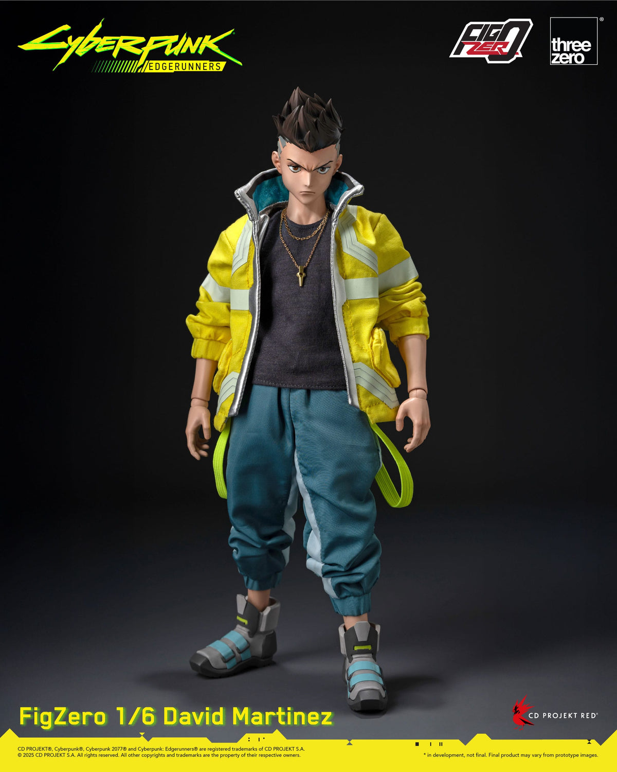 Cyberpunk: Edgerunners - David Martinez - FigZero Figur 1/6 (threezero)