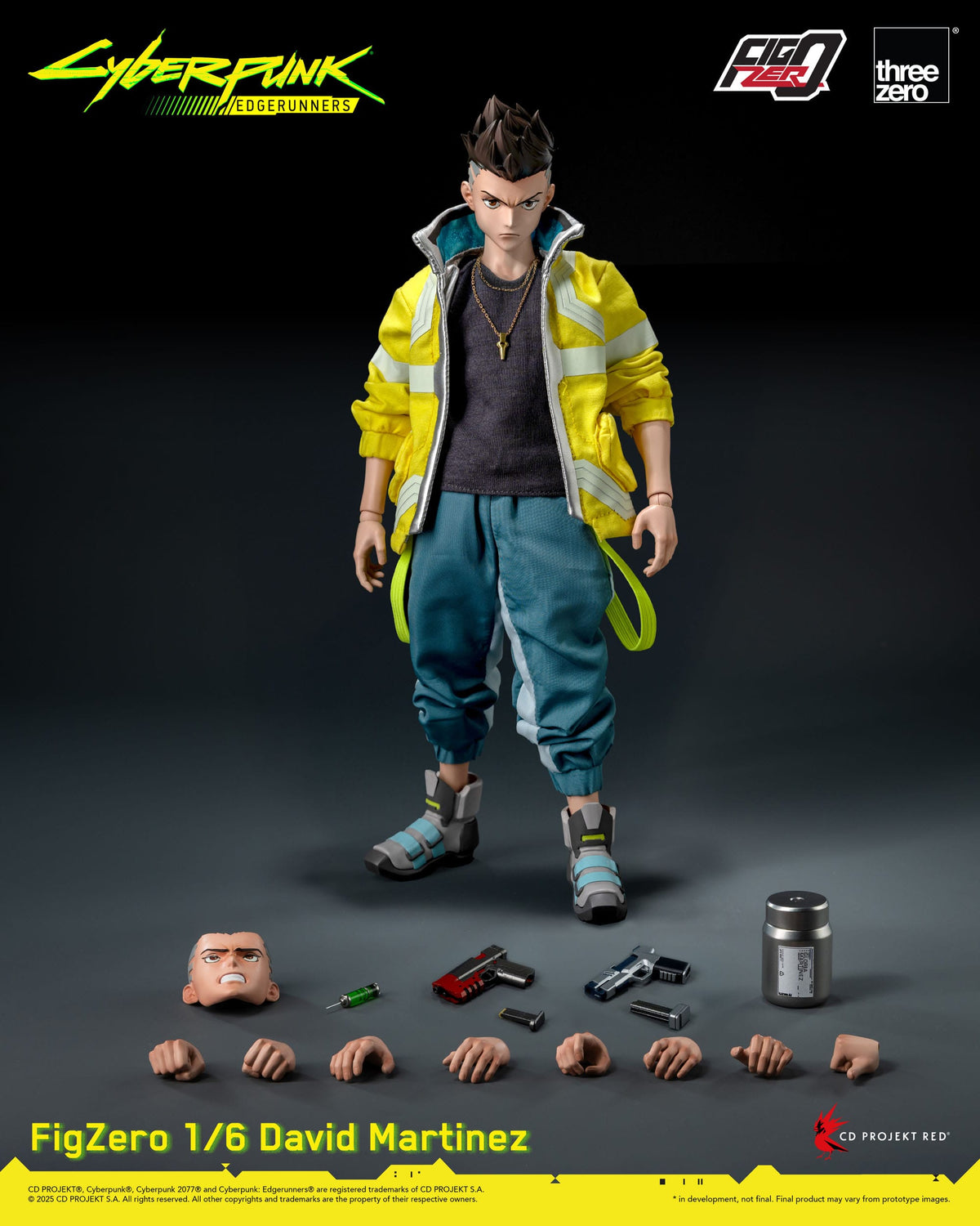 Cyberpunk: Edgerunners - David Martinez - FigZero Figur 1/6 (threezero)
