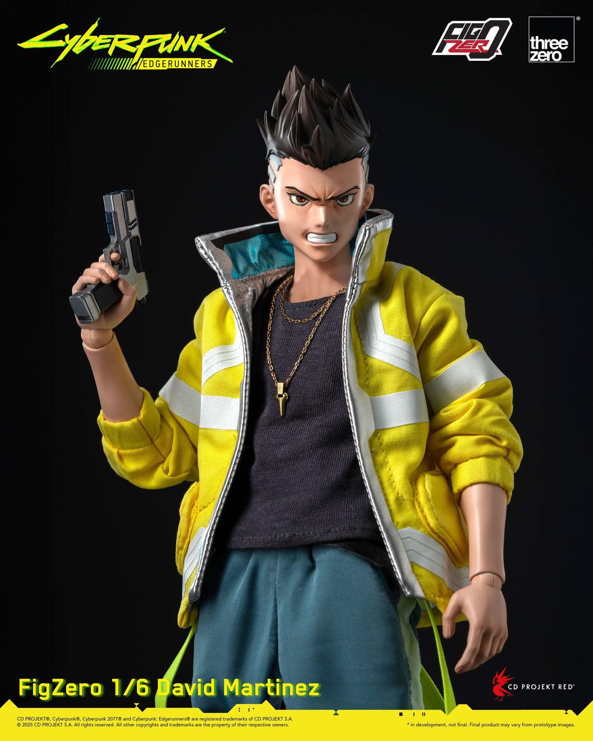 Cyberpunk: Edgerunners - David Martinez - FigZero Figur 1/6 (threezero)