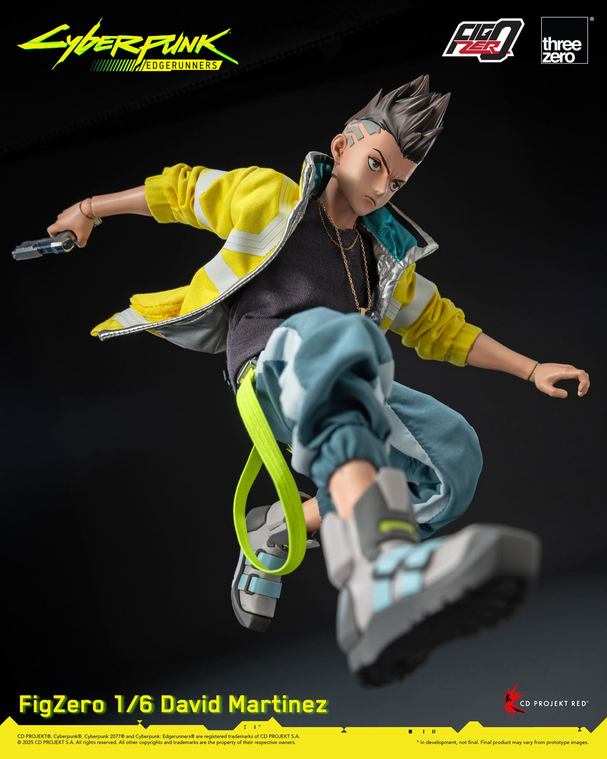 Cyberpunk: Edgerunners - David Martinez - FigZero Figur 1/6 (threezero)