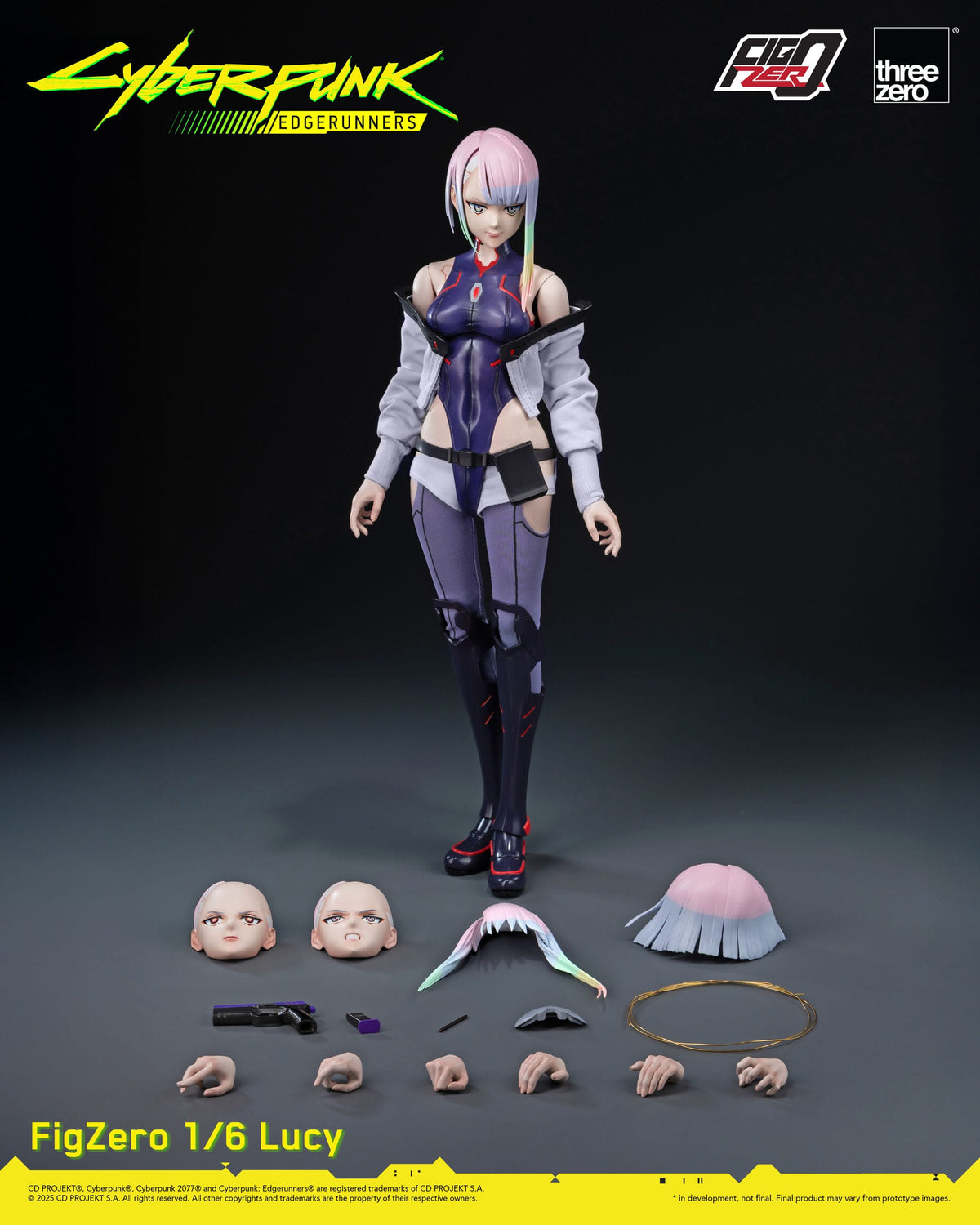 Cyberpunk: Edgerunners - Lucy - FigZero Figur 1/6 (threezero)